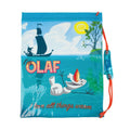 Blue-Orange - Front - Frozen I Love All Things Warm Olaf Swim Bag