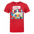 Red - Front - DC Comics Mens Be A Hero T-Shirt