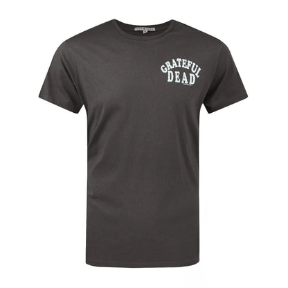 Charcoal - Front - Junk Food Mens Grateful Dead T-Shirt