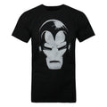 Black - Front - Jack Of All Trades Mens Dark Portrait Iron Man T-Shirt