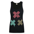 Black - Front - All Time Low Womens-Ladies Three Strikes Tank Top