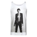 White - Front - Blood Is The New Black Mens Well Suited Vest Top