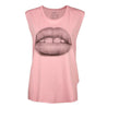 Pink - Front - Blood Is The New Black Womens-Ladies Jenny Mortsell Vest Top