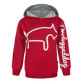 Red - Front - Two Legged Dog Childrens-Kids Logo Hoodie