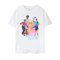 White - Front - Barbie Mens He Ken Do It All T-Shirt