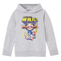 Grey Marl - Front - Sonic The Hedgehog Boys Let´s Roll Hoodie