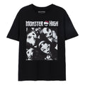 Black - Front - Monster High Womens-Ladies Dolls T-Shirt