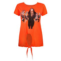Orange - Front - Blood Is The New Black Womens-Ladies Arabesque T-Shirt
