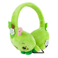 Green - Front - Shopkins Apple Blossom Plush Over Ear Headphones