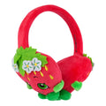 Red - Front - Shopkins Strawberry Kiss Plush Over Ear Headphones
