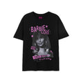 Black - Front - Barbie Womens-Ladies Barbiecore Rock T-Shirt