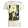 Cream - Front - Transformers Mens Bumblebee T-Shirt