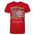 Red - Front - Junk Food Mens Hero Budweiser T-Shirt