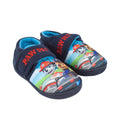 Navy-Sky Blue - Front - Paw Patrol Childrens-Kids Slippers