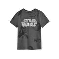 Grey - Front - Star Wars Boys Darth Vader T-Shirt