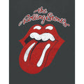 Grey - Back - Amplified Childrens-Kids Vintage Tongue The Rolling Stones T-Shirt