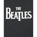 Grey - Back - Amplified Childrens-Kids The Beatles Logo T-Shirt