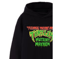 Black - Side - Teenage Mutant Ninja Turtles: Mutant Mayhem Boys Logo Hoodie
