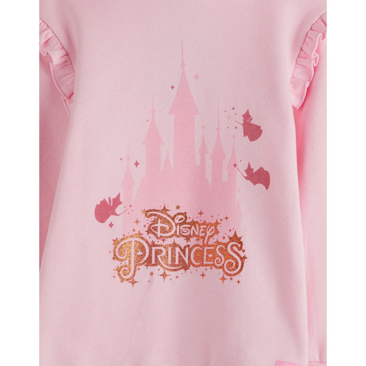 Pink - Lifestyle - Disney Princess Childrens-Kids Crown 3D Hoodie