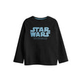 Black - Back - Star Wars Childrens-Kids Rule The Galaxy Logo Long Pyjama Set