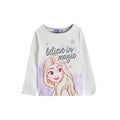 Purple-White - Back - Frozen Girls Believe In Magic Elsa All-Over Print Long Pyjama Set