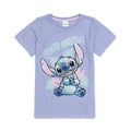 Multicoloured - Back - Lilo & Stitch Girls Just Chill Short Pyjama Set (Pack of 2)