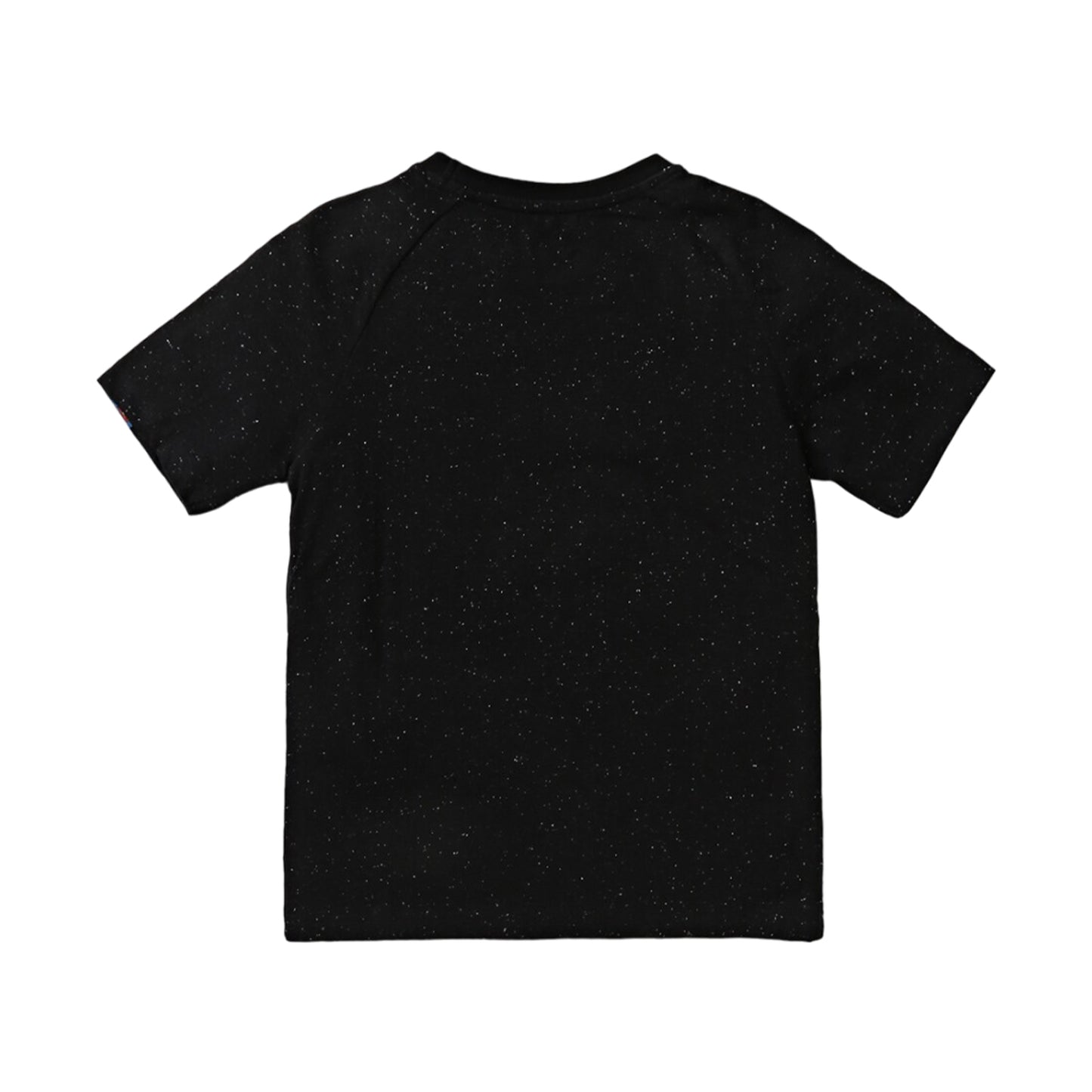 Black - Back - Superman Boys Raglan T-Shirt