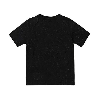 Black - Back - Superman Boys Raglan T-Shirt