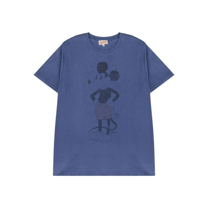 Black - Front - Disney Unisex Adult Mickey Mouse Short-Sleeved T-Shirt