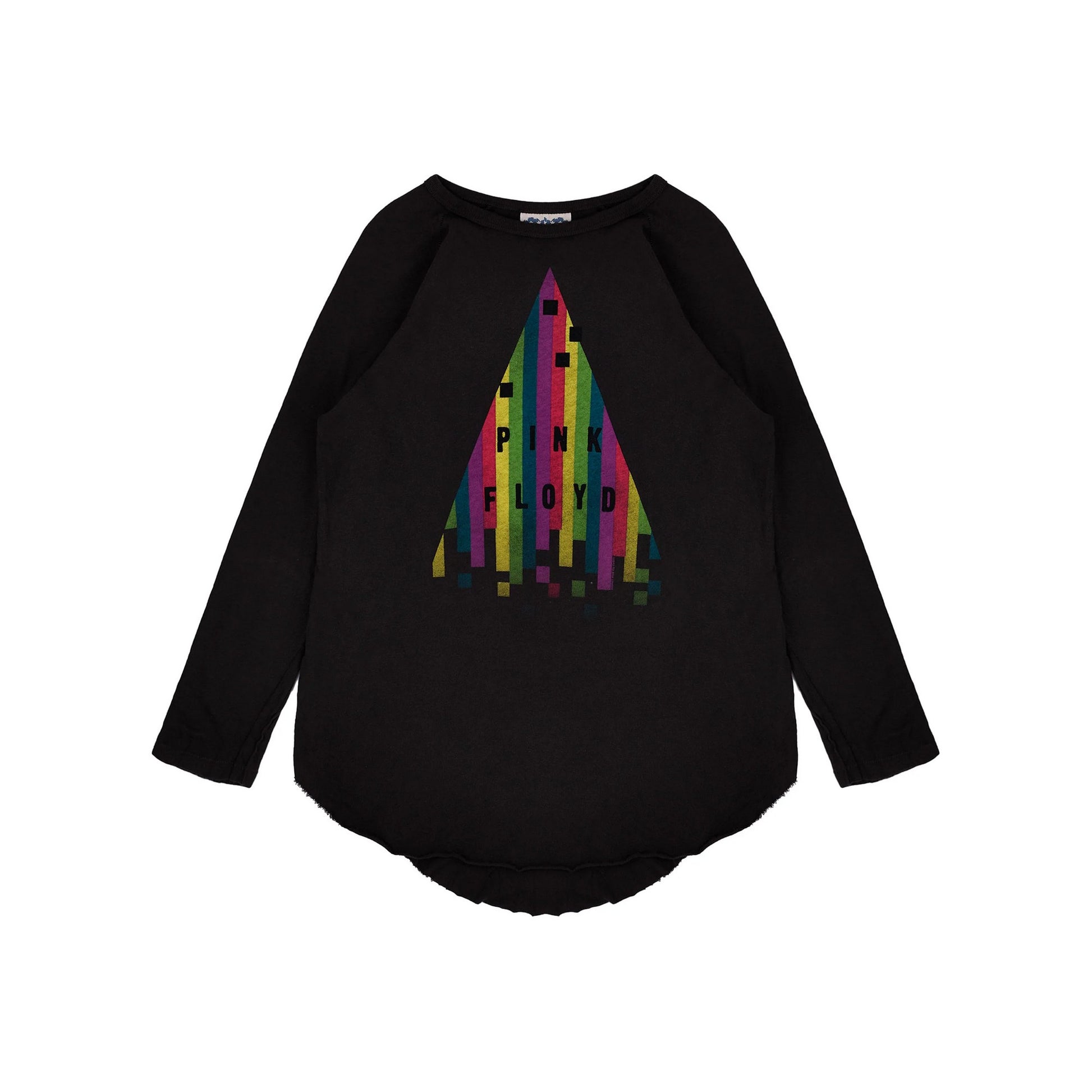 Black - Front - Pink Floyd Womens-Ladies Long-Sleeved T-Shirt