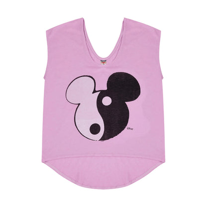 Black - Front - Mickey Mouse Womens-Ladies T-Shirt