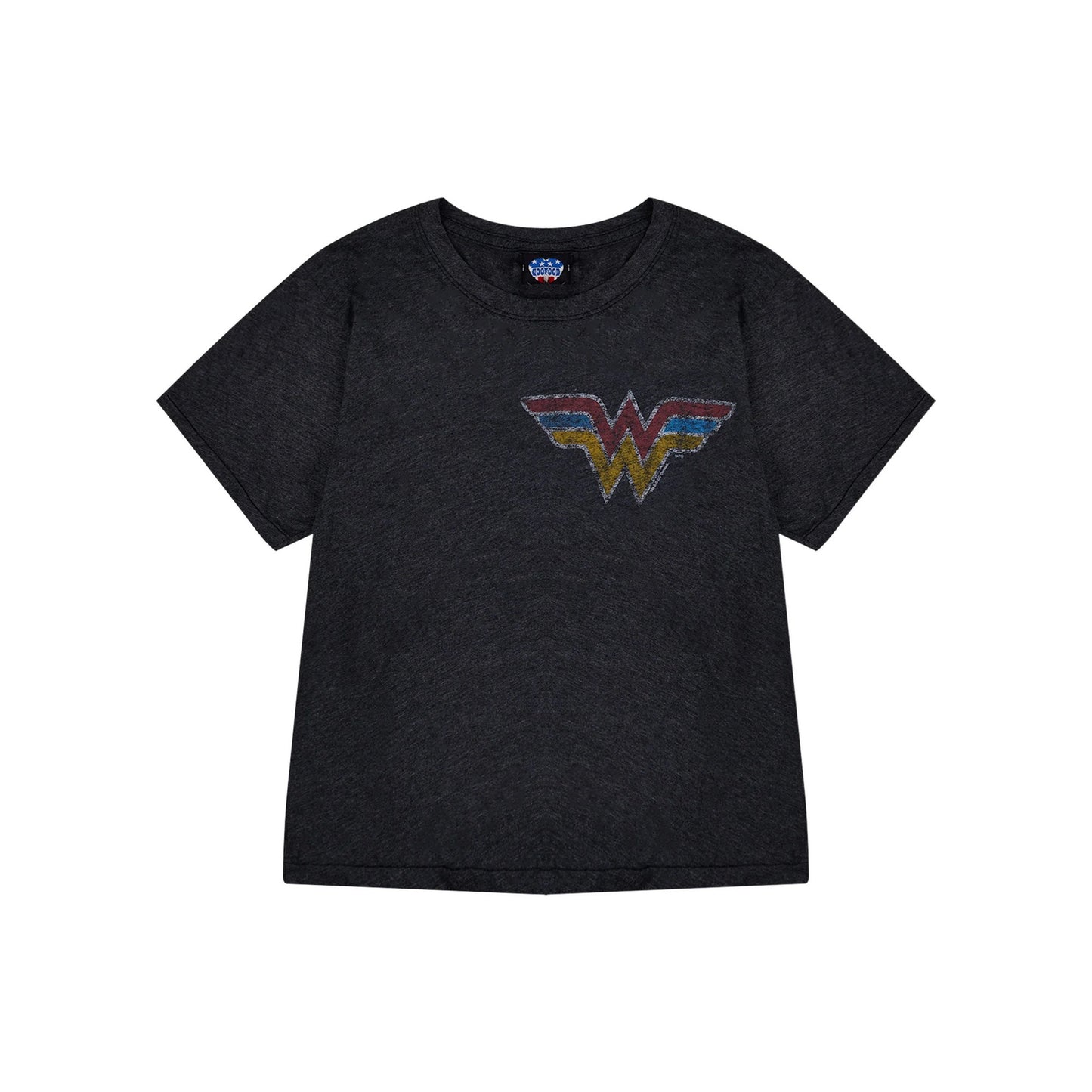 Grey - Front - Wonder Woman Womens-Ladies T-Shirt