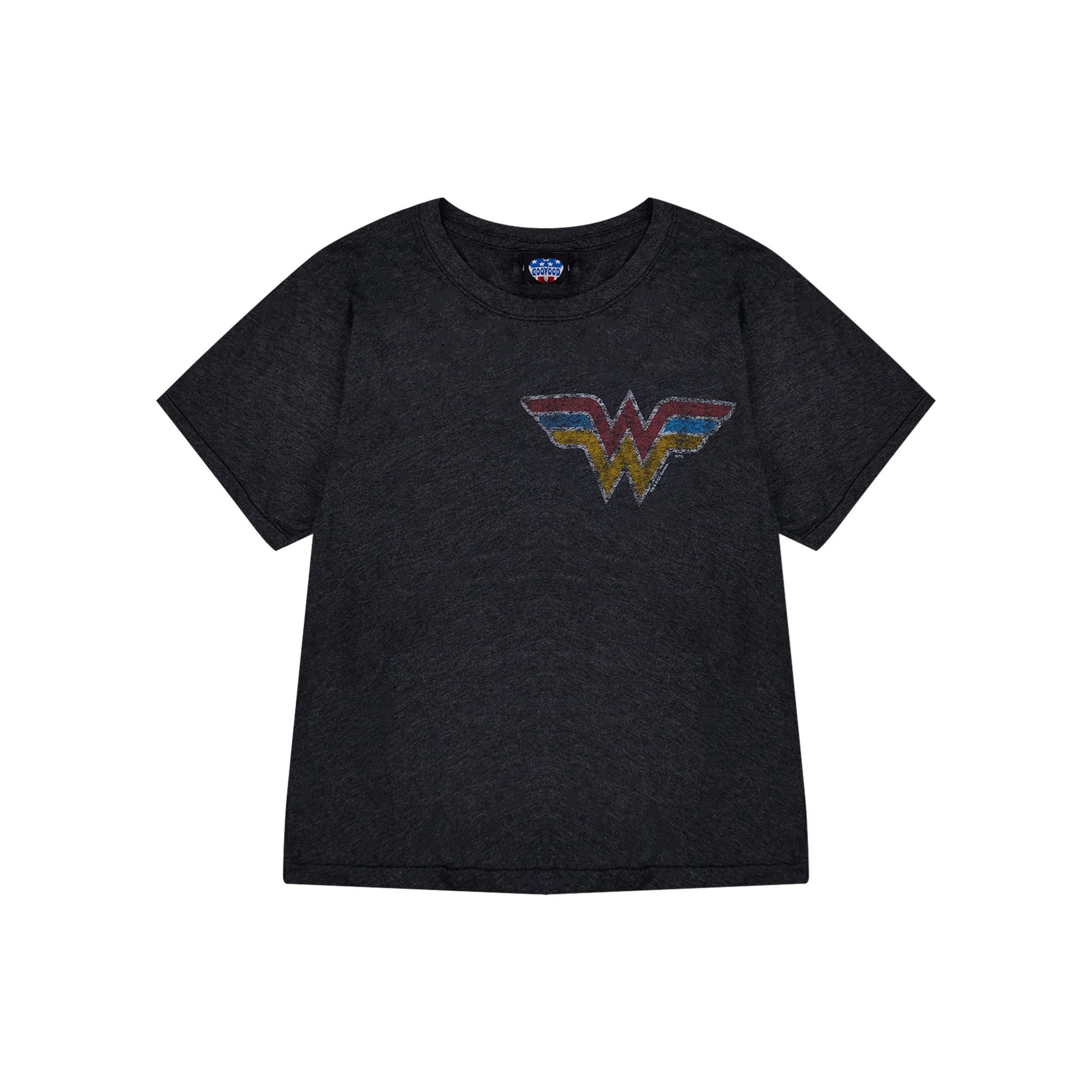 Grey - Front - Wonder Woman Womens-Ladies T-Shirt