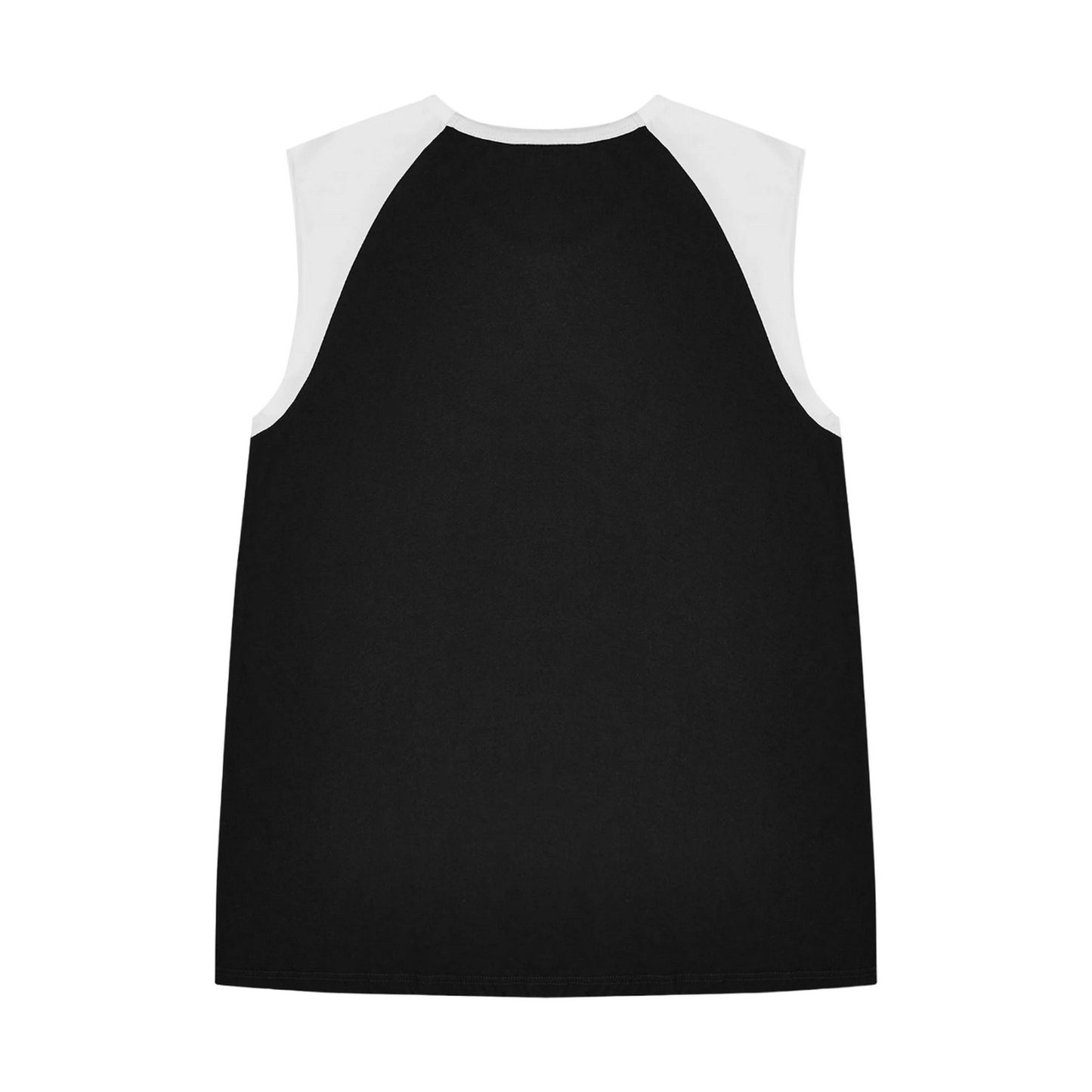 Black - Back - Batman Womens-Ladies Sleeveless T-Shirt