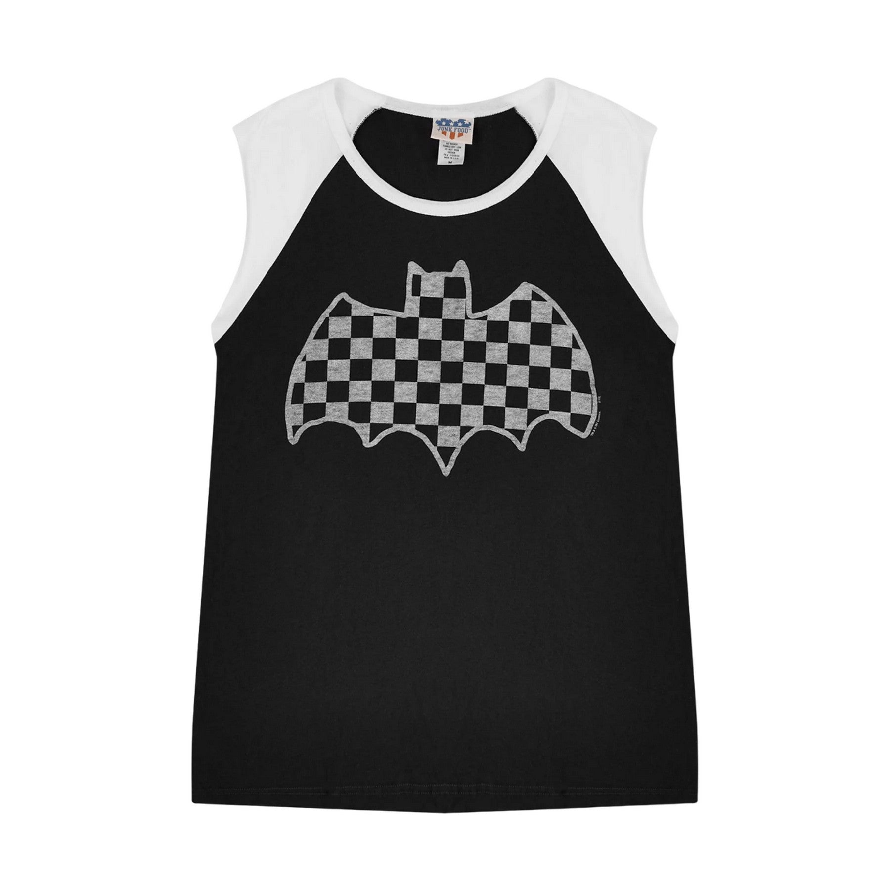 Black - Front - Batman Womens-Ladies Sleeveless T-Shirt