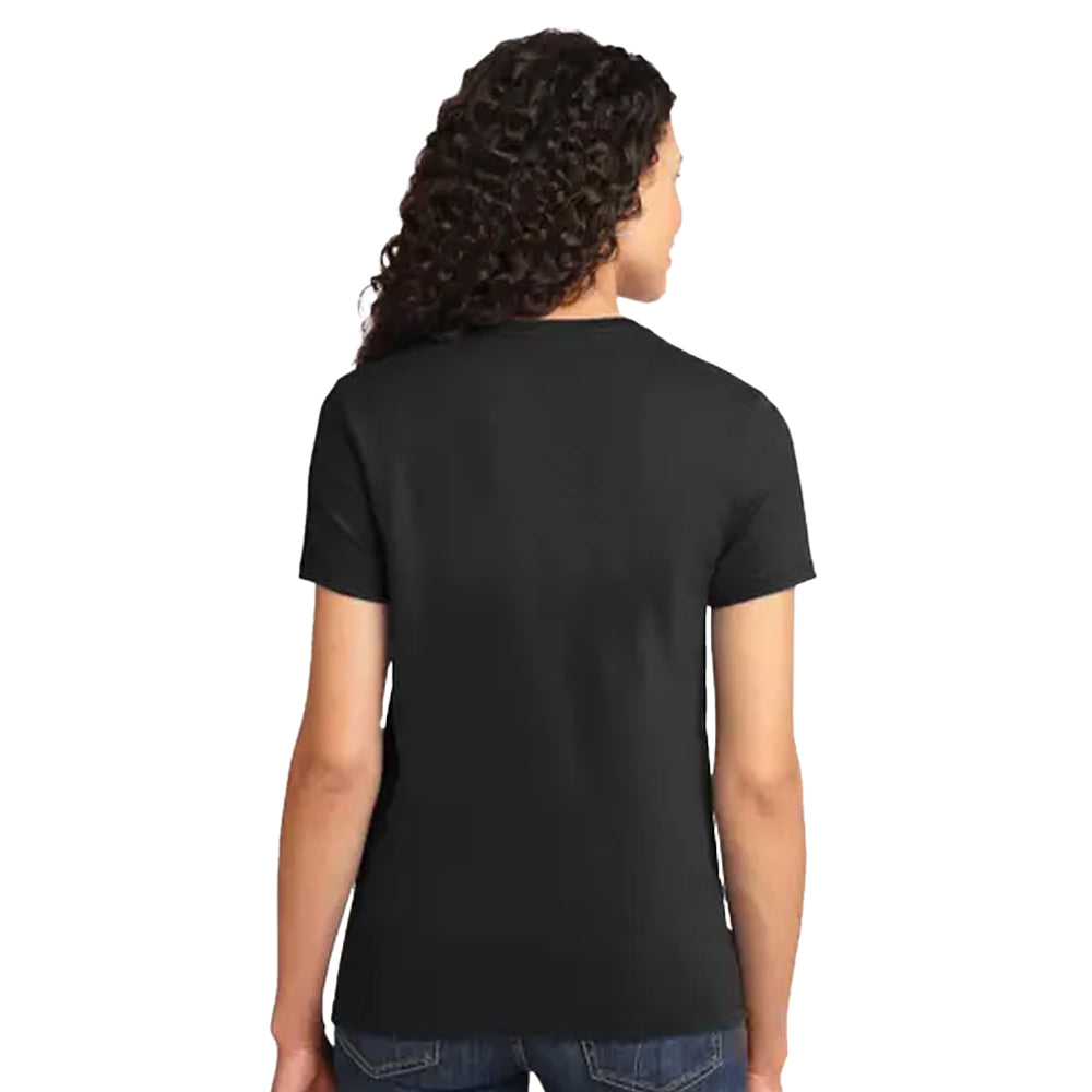 Black - Back - Batman Womens-Ladies T-Shirt