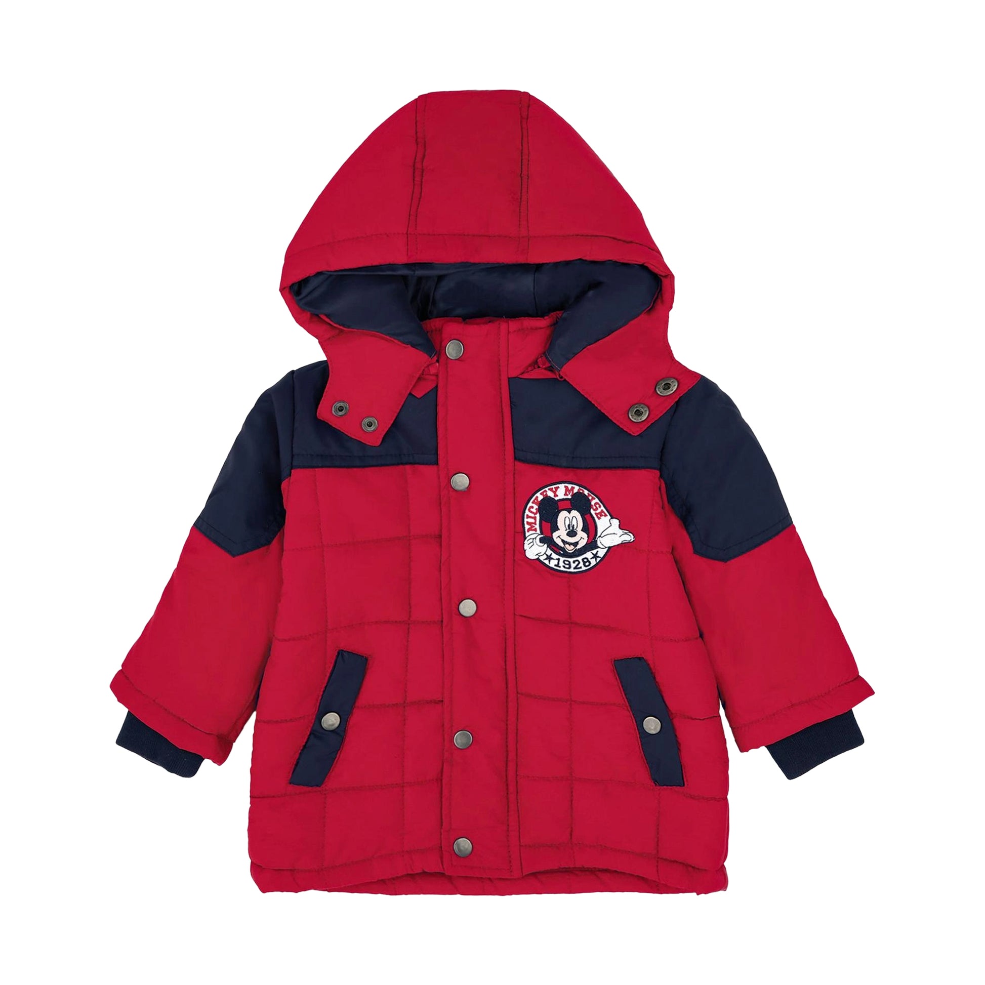 Red - Front - Disney Childrens-Kids Zipped Long-Sleeved Jacket