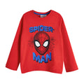 Blue-Red - Side - Spider-Man Boys Printed Long Pyjama Set