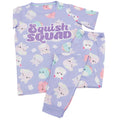 Purple - Back - Squishmallows Childrens-Kids Pyjama Set