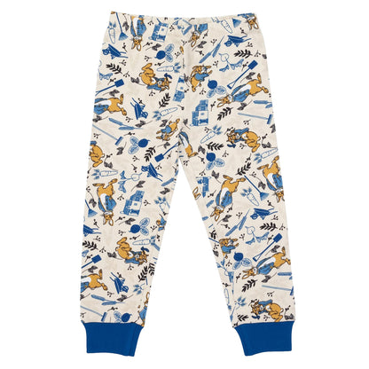 Multicoloured - Back - Peter Rabbit Childrens-Kids Pyjama Set
