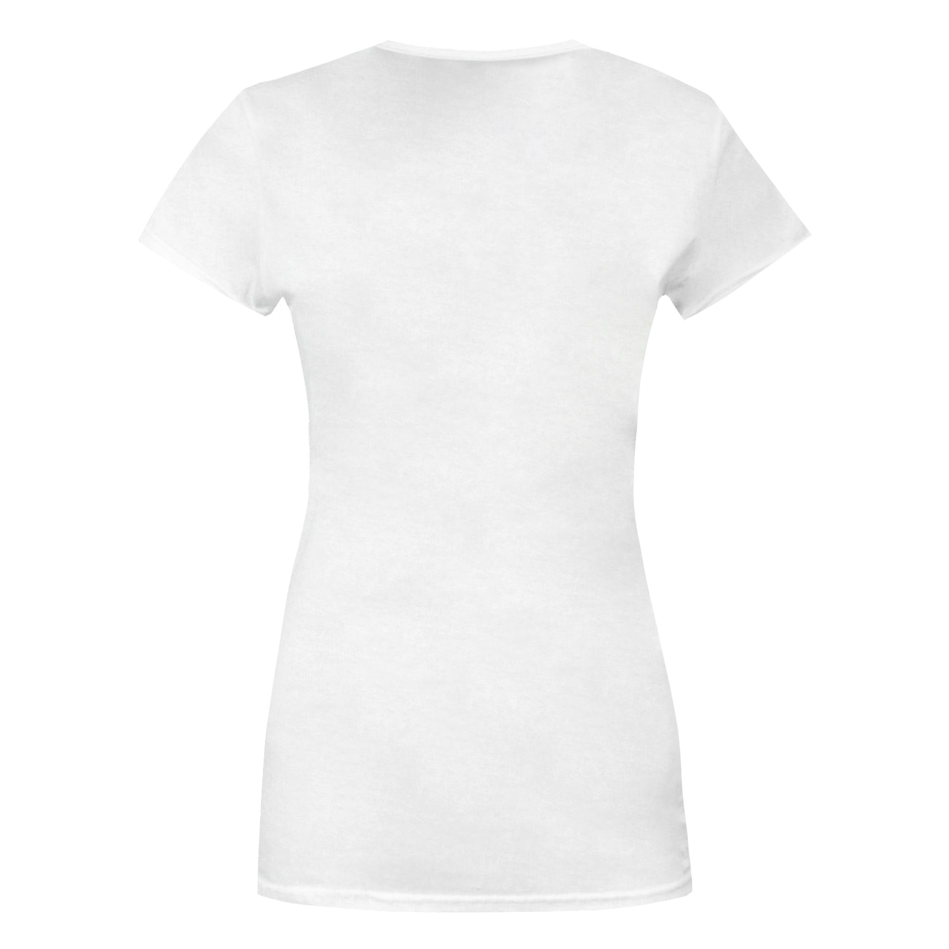 White - Back - Disney Womens-Ladies Mickey Mouse Christmas T-Shirt
