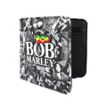 Black-White-Grey - Front - RockSax Collage Bob Marley Wallet