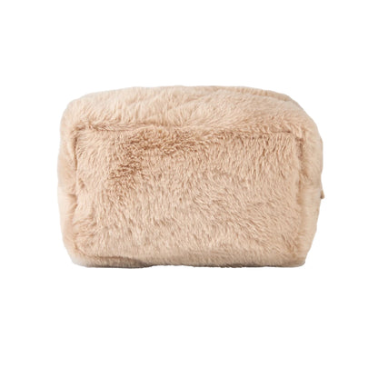 Beige - Back - Pusheen Embroidered Vanity Case