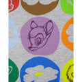 Grey - Back - Bambi Womens-Ladies Motif T-Shirt