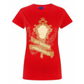Red - Front - Beauty And The Beast Womens-Ladies Enchanted Mirror T-Shirt