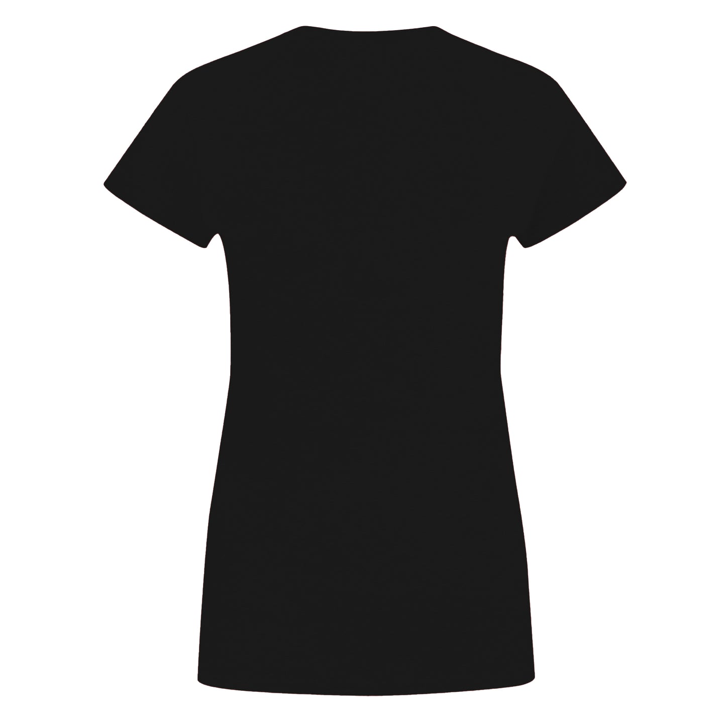 Black - Back - Daredevil Womens-Ladies Logo T-Shirt
