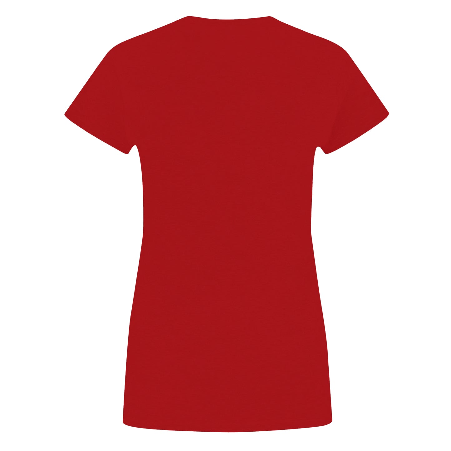 Red - Back - Daredevil Womens-Ladies Logo T-Shirt