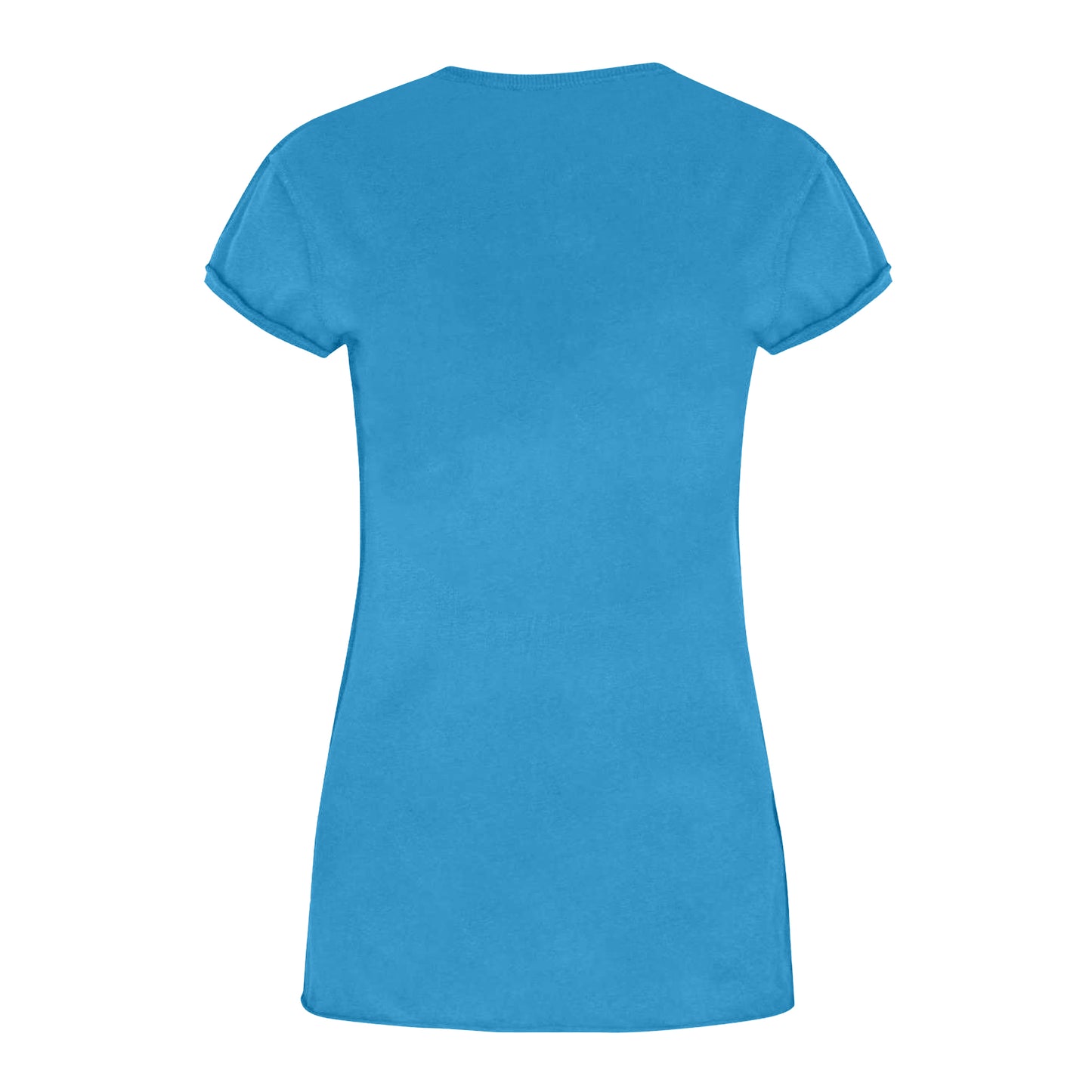 Blue - Back - Nightmare Before Christmas Womens-Ladies Jack Skellington Reverse Seam T-Shirt
