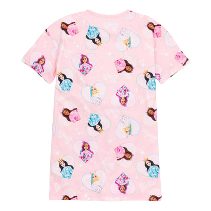 Pink - Back - Barbie Girls Nightie