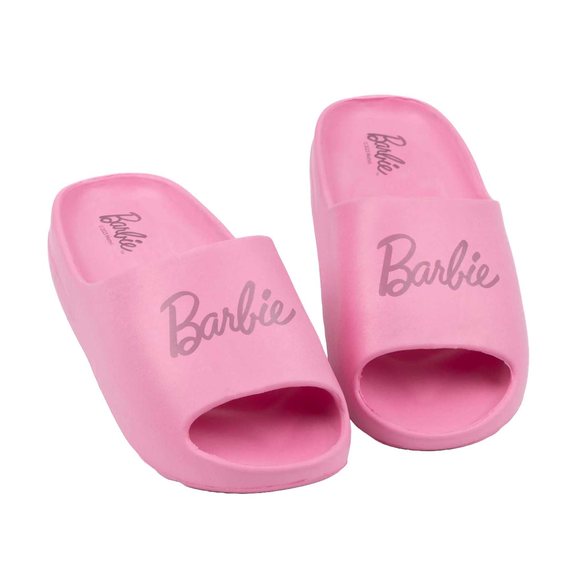 Pink - Front - Barbie Girls Logo Sliders